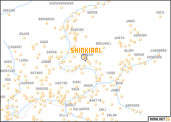 map of Shinkiāri