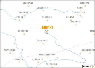map of Shinki