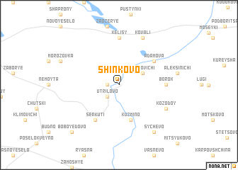 map of Shinkovo