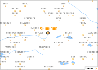 map of Shin\