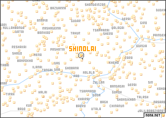 map of Shīnolai