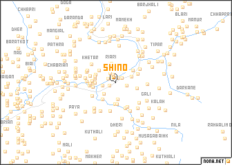 map of Shino