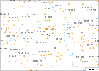 map of Shinsari