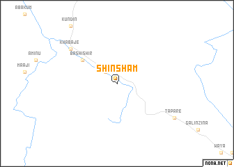 map of Shinsham