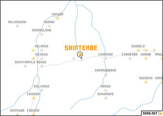 map of Shintembe