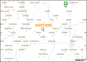 map of Shintirro