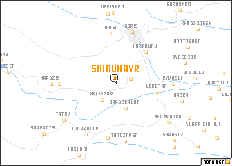 map of Shinuhayr