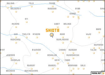 map of Shiotʼa