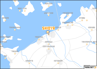 map of Shioya