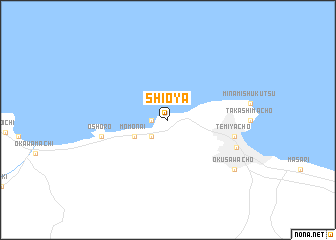 map of Shioya