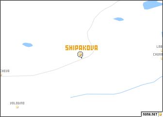 map of Shipakova