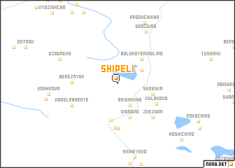 map of Shipeli