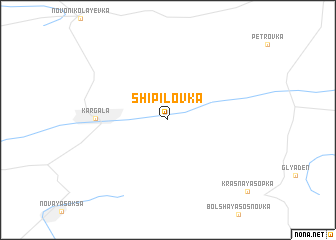map of Shipilovka