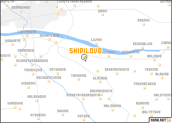 map of Shipilovo