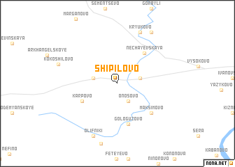 map of Shipilovo