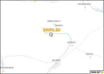 map of Shipilov