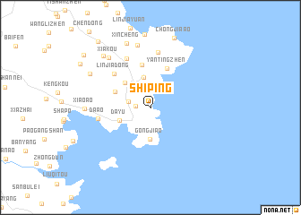 map of Shiping