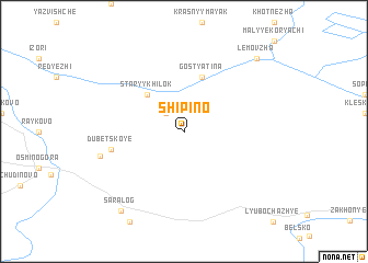 map of Shipino