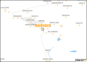 map of Shipkovo