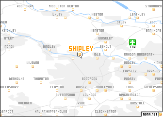 map of Shipley