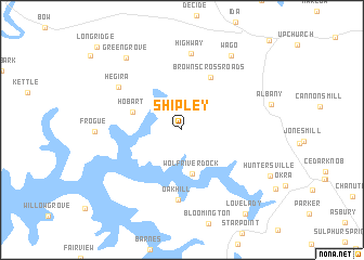 map of Shipley