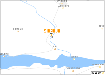 map of Shipova