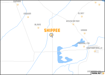 map of Shippee