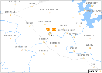 map of Shipp