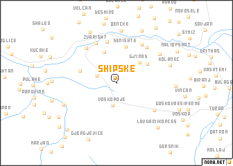 map of Shipskë