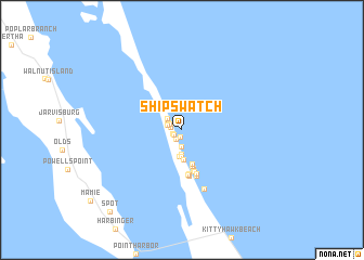 map of Shipswatch