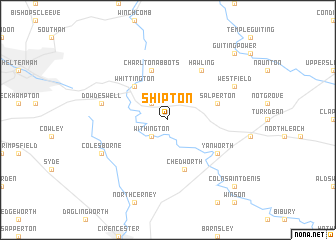 map of Shipton