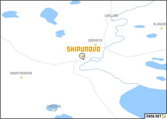 map of Shipunovo