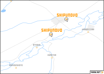 map of Shipunovo