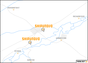 map of Shipunovo