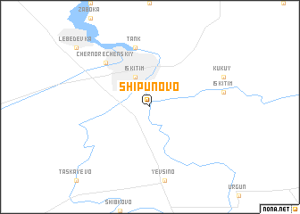 map of Shipunovo