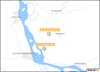 map of Shipunovo