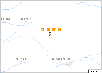 map of Shipunovo