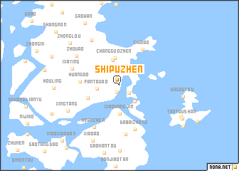 map of Shipuzhen