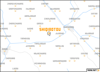 map of Shiqiaotou