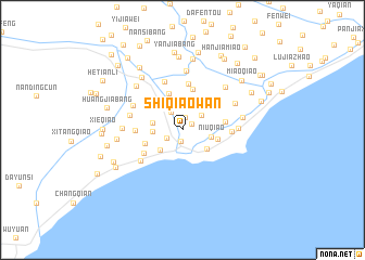 map of Shiqiaowan