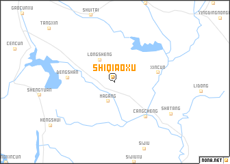 map of Shiqiaoxu