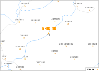 map of Shiqiao