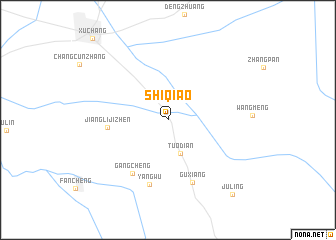 map of Shiqiao