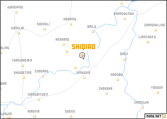 map of Shiqiao