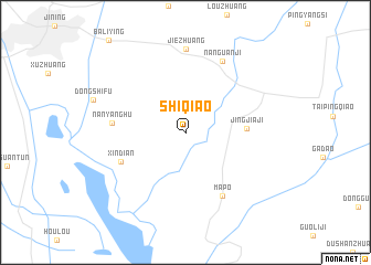 map of Shiqiao