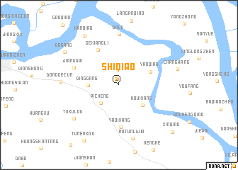 map of Shiqiao