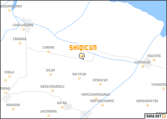 map of Shiqicun