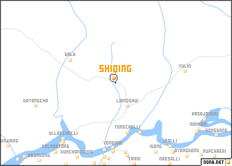 map of Shiqing