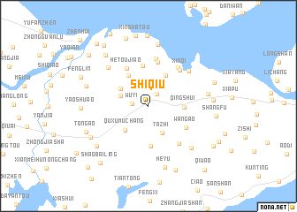 map of Shiqiu