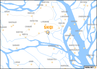 map of Shiqi